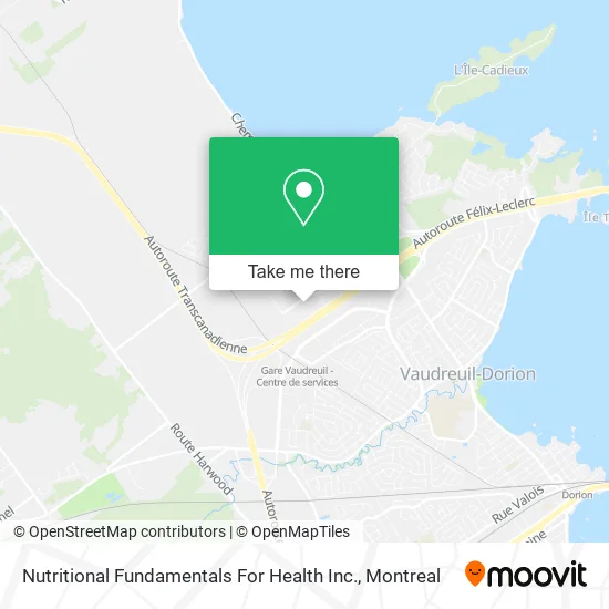 Nutritional Fundamentals For Health Inc. map