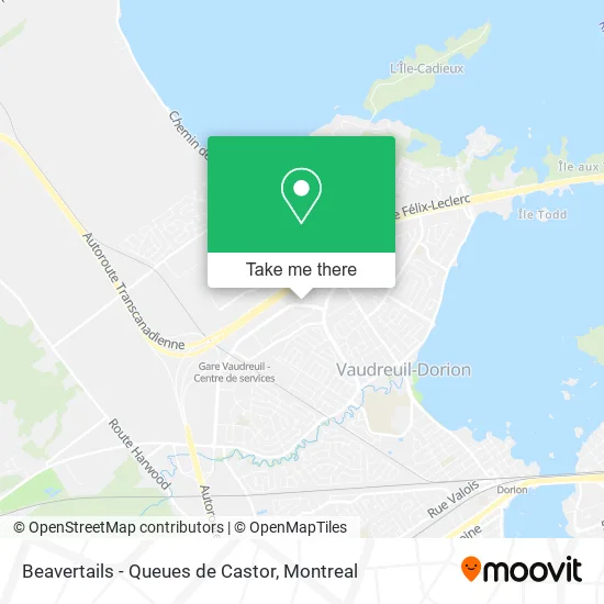 Beavertails - Queues de Castor map