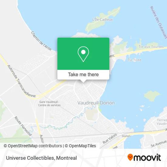 Universe Collectibles map