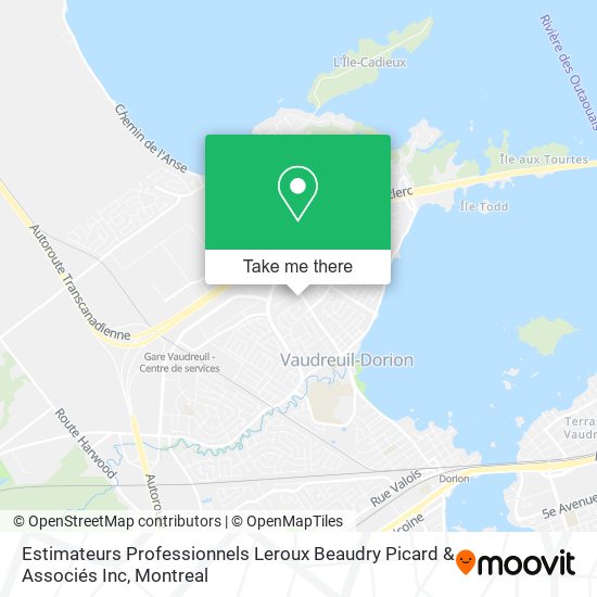 Estimateurs Professionnels Leroux Beaudry Picard & Associés Inc map