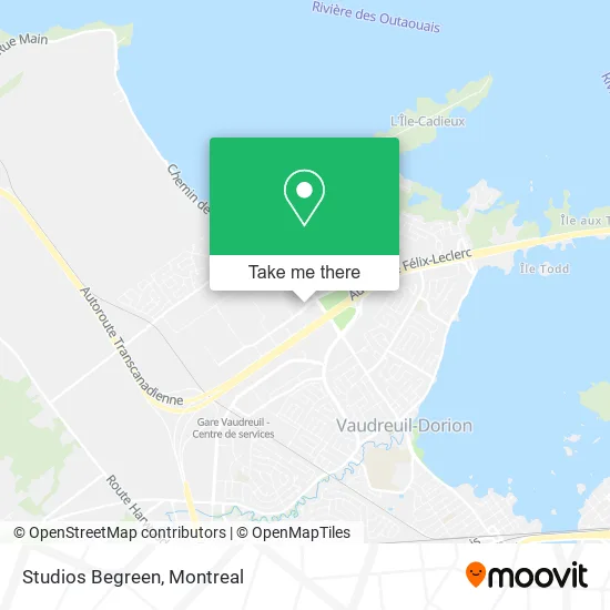 Studios Begreen map