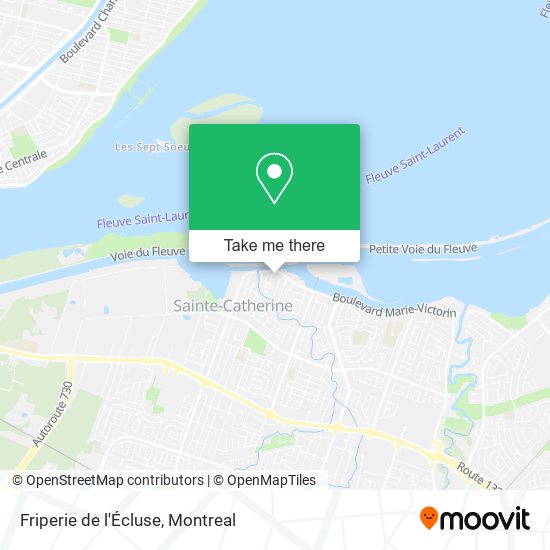 Friperie de l'Écluse map