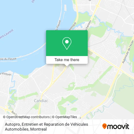 Autopro, Entretien et Reparation de Véhicules Automobiles map