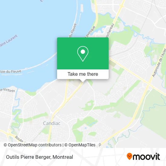 Outils Pierre Berger map