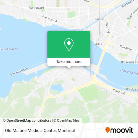 Old Malone Medical Center map