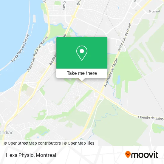 Hexa Physio map