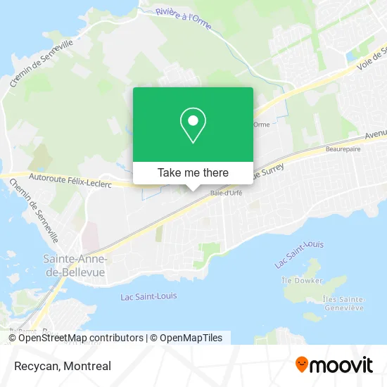 Recycan map