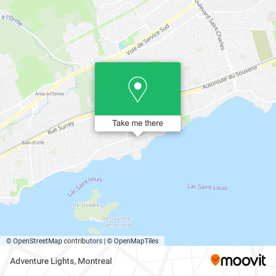 Adventure Lights map