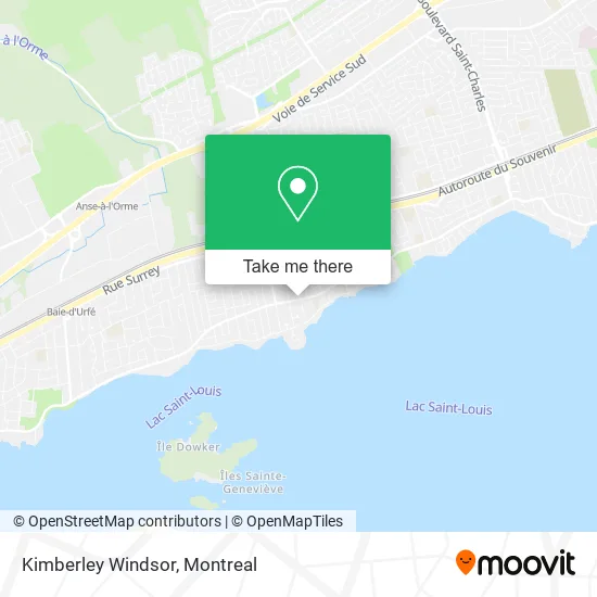 Kimberley Windsor map