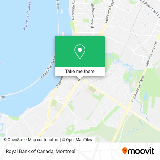 Royal Bank of Canada map