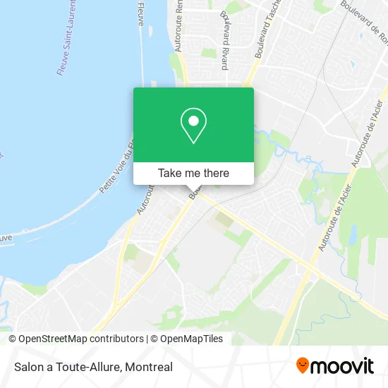 Salon a Toute-Allure map