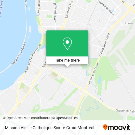 Mission Vieille Catholique Sainte-Croix map