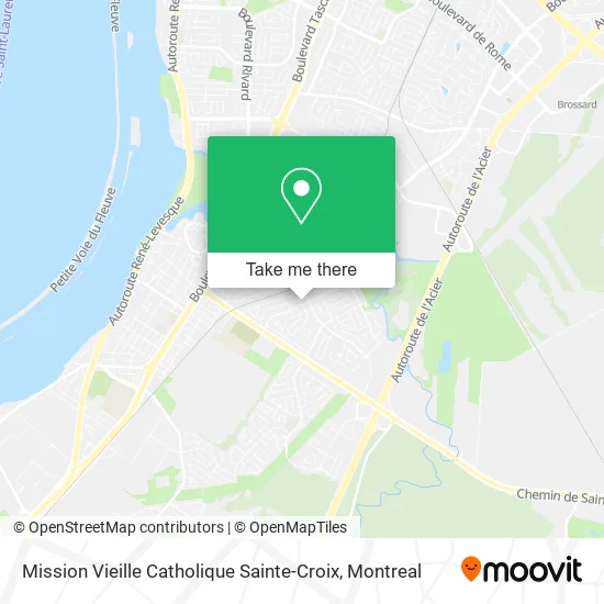 Mission Vieille Catholique Sainte-Croix map