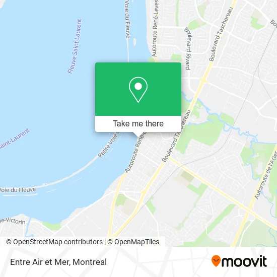 Entre Air et Mer map