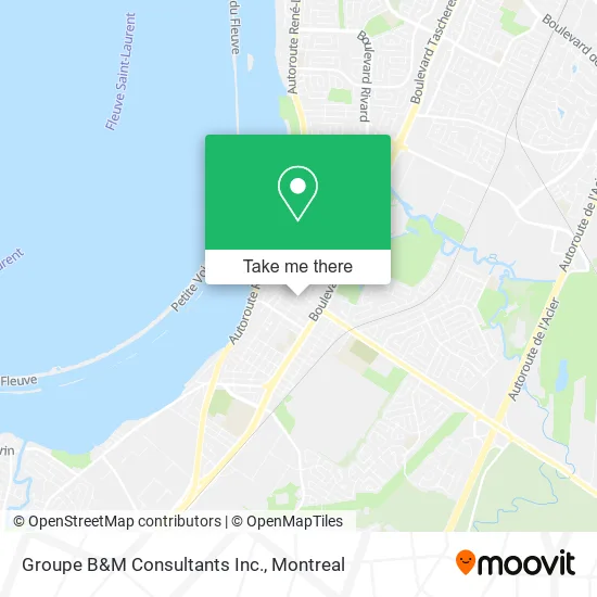Groupe B&M Consultants Inc. map
