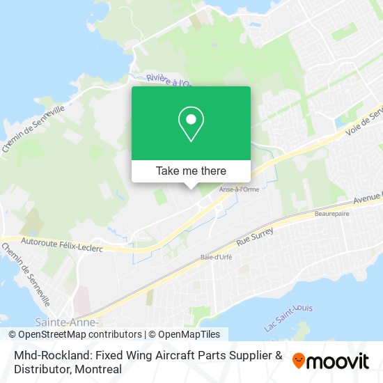 Mhd-Rockland: Fixed Wing Aircraft Parts Supplier & Distributor map