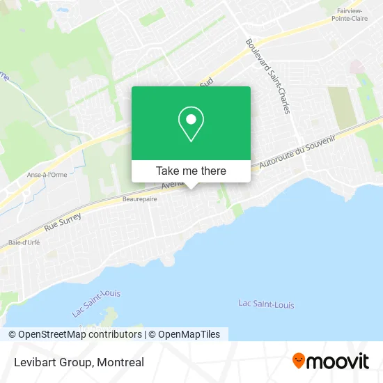 Levibart Group map