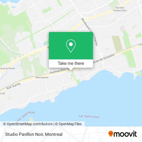 Studio Pavillon Noir map