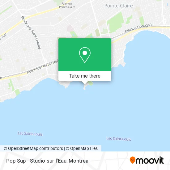 Pop Sup - Studio-sur-l'Eau map