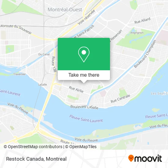 Restock Canada map