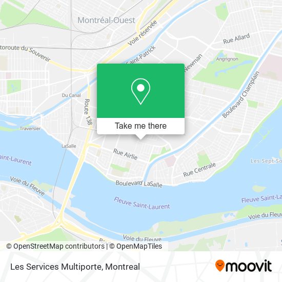 Les Services Multiporte map