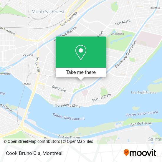 Cook Bruno C a map