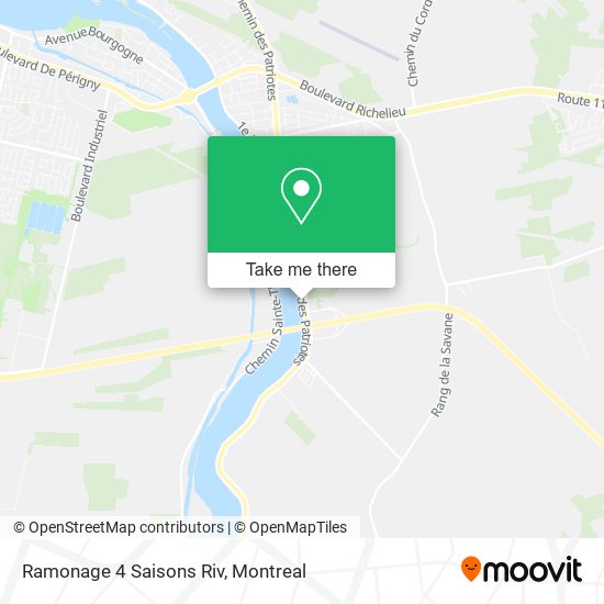 Ramonage 4 Saisons Riv map