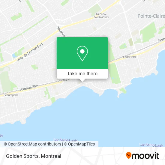 Golden Sports map