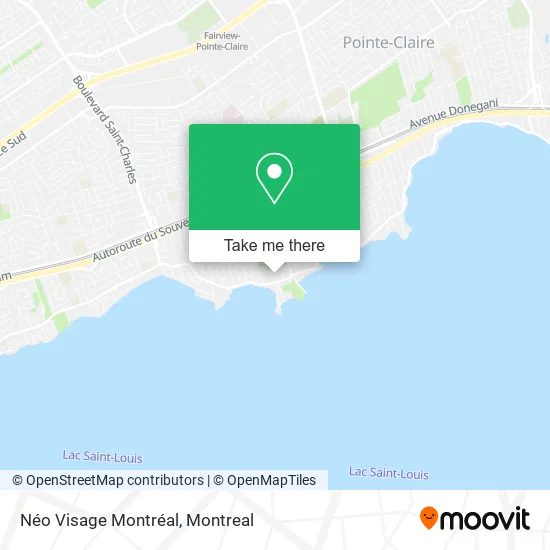 Néo Visage Montréal map