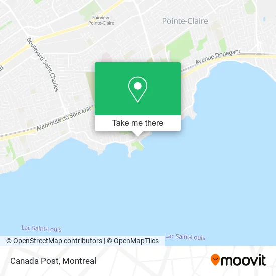 Canada Post map