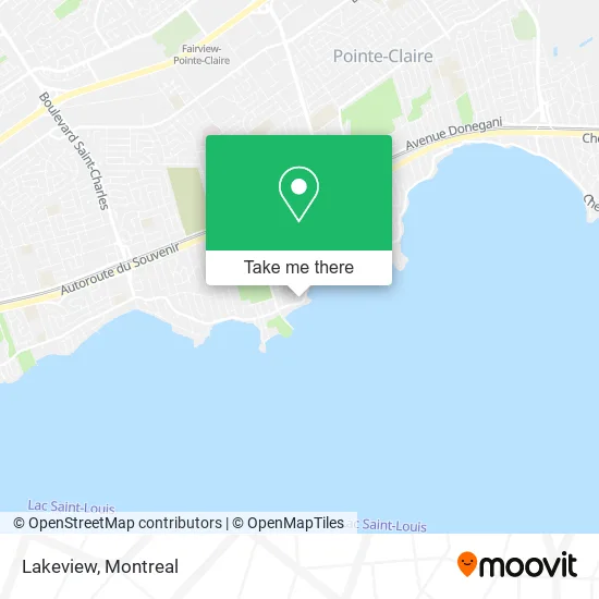 Lakeview map