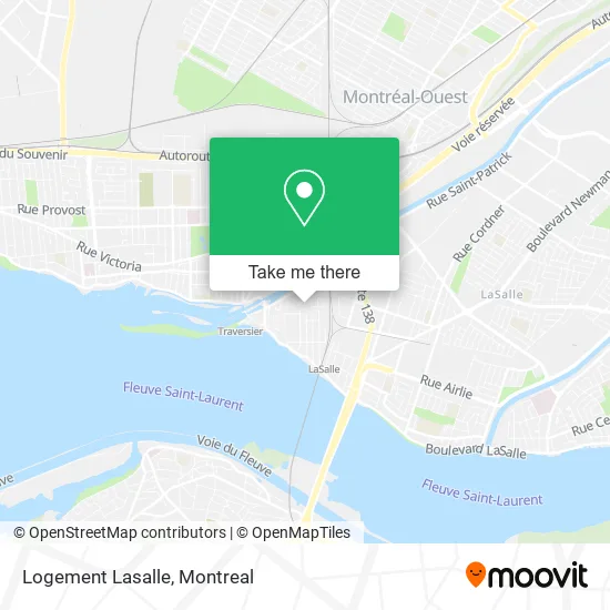 Logement Lasalle map