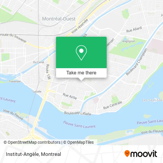 Institut-Angèle map