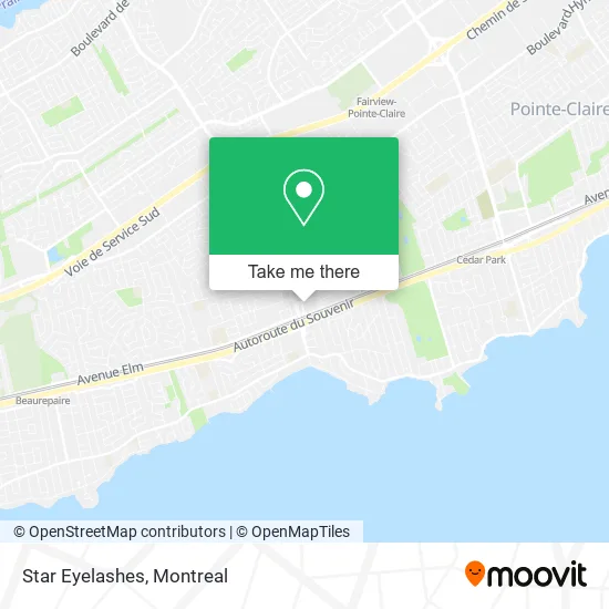 Star Eyelashes map