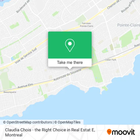 Claudia Chois - the Right Choice in Real Estat E map