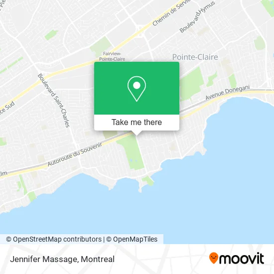 Jennifer Massage map