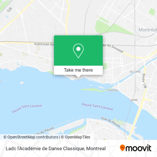 Ladc l'Académie de Danse Classique map