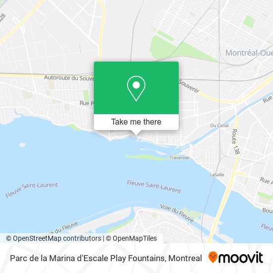 Parc de la Marina d'Escale Play Fountains map