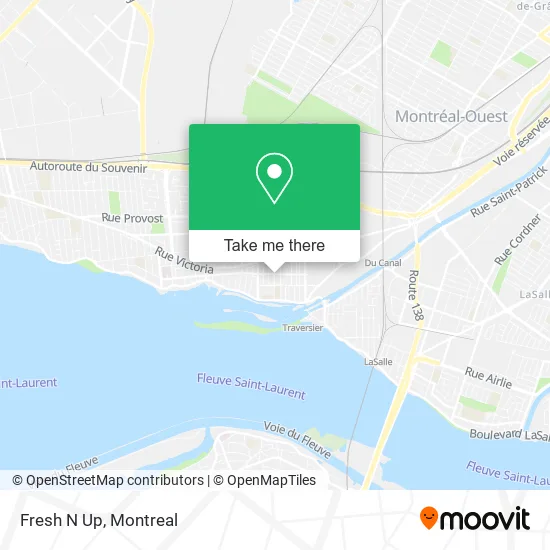 Fresh N Up map