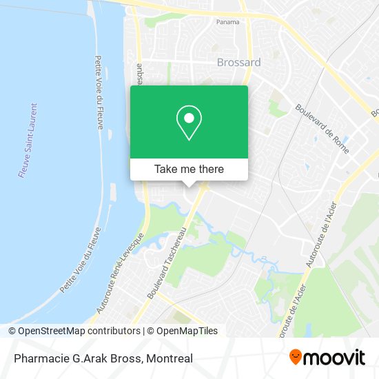 Pharmacie G.Arak Bross map