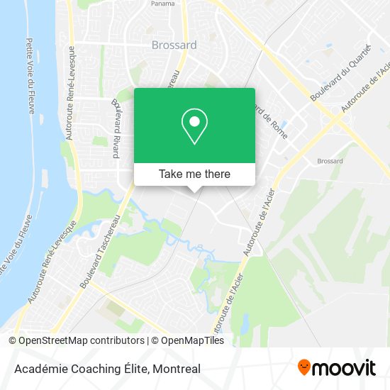Académie Coaching Élite map