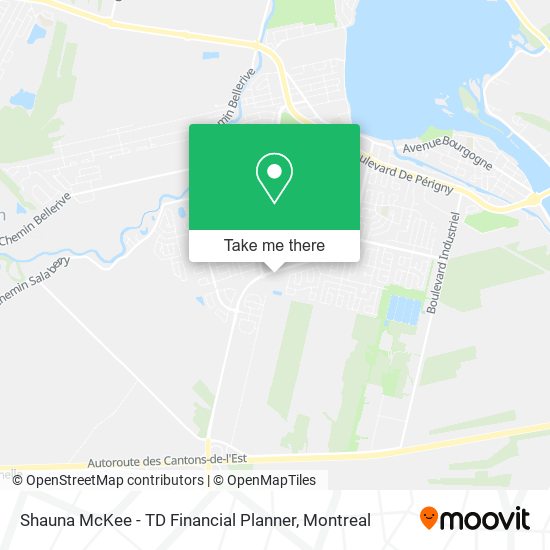 Shauna McKee - TD Financial Planner map