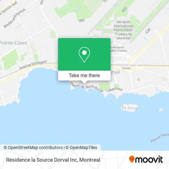 Résidence la Source Dorval Inc map
