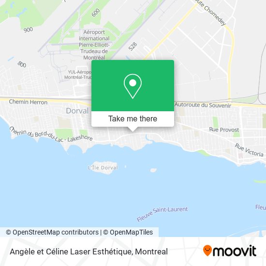 Angèle et Céline Laser Esthétique map