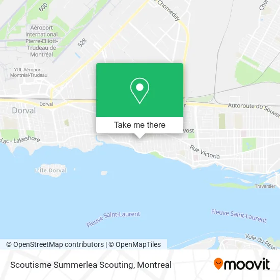 Scoutisme Summerlea Scouting map