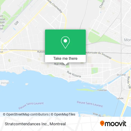 Stratcomtendances Inc. map