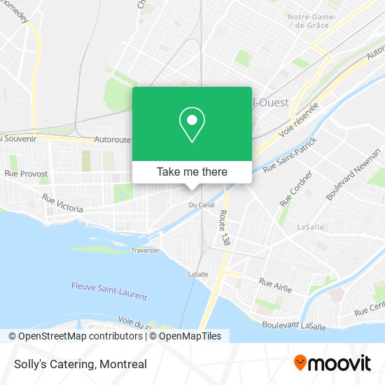 Solly's Catering map