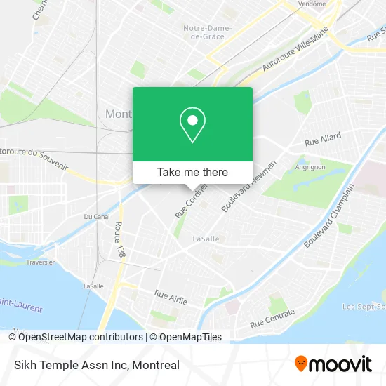Sikh Temple Assn Inc map