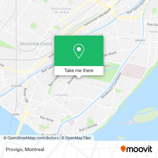 Provigo map