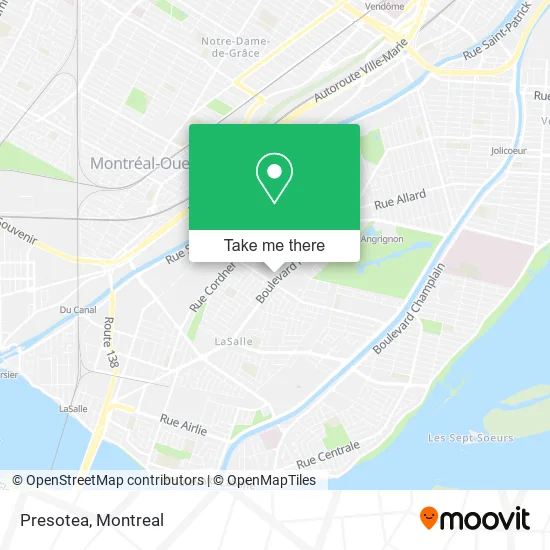 Presotea map